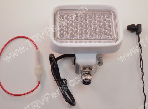 Rally Flag kit with 60 Bright white LEDs SKU191 - Click Image to Close