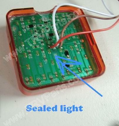 Sealed LED Tail light kit for old Monarch STandTurn SKU213 - Click Image to Close
