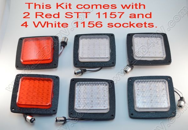 Sealed LED STT kit for Airstream and FMC motorH LED-kit7 SKU222 - Click Image to Close