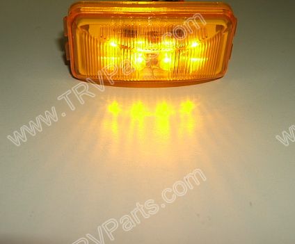 Amber 8 LED 15 Series marker light SKU226 - Click Image to Close