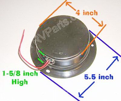 4 inch LED Stop Tail Turn Metal Housing SKU425 - Click Image to Close