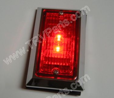 Red 2 LED Thin Marker Light SKU239 - Click Image to Close