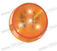 2 Inch Round LED Yellow Marker Light SKU461 - Click Image to Close