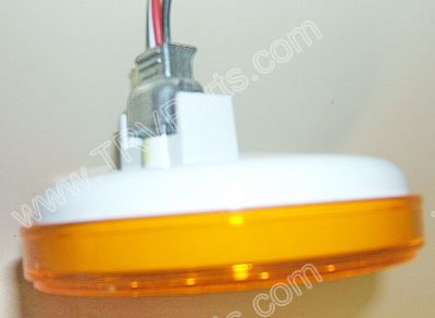 40 Series 4in. Round Amber LED Stop-Turn-Tail Lamp SKU436 - Click Image to Close