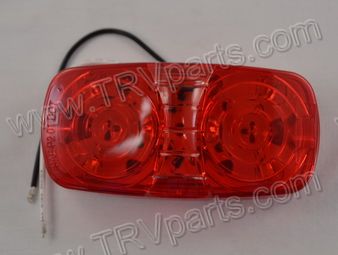 6 Red LED Sealed Bullseye Running Light SKU2012