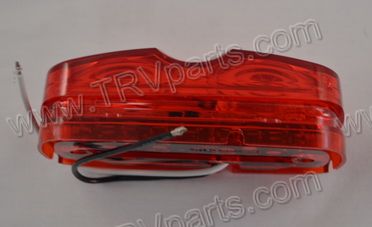 6 Red LED Sealed Bullseye Running Light SKU2012 - Click Image to Close