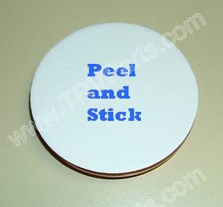 Red Peel and Stick Reflector SKU385 - Click Image to Close