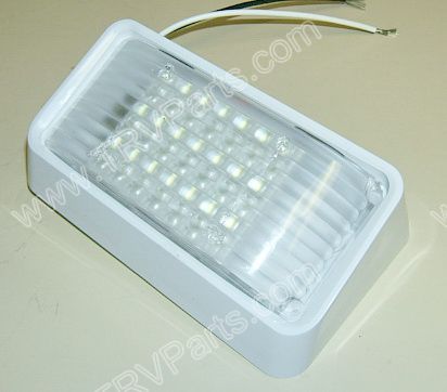 Patio Light 6 by 3.25 inch Bright White in White SKU255