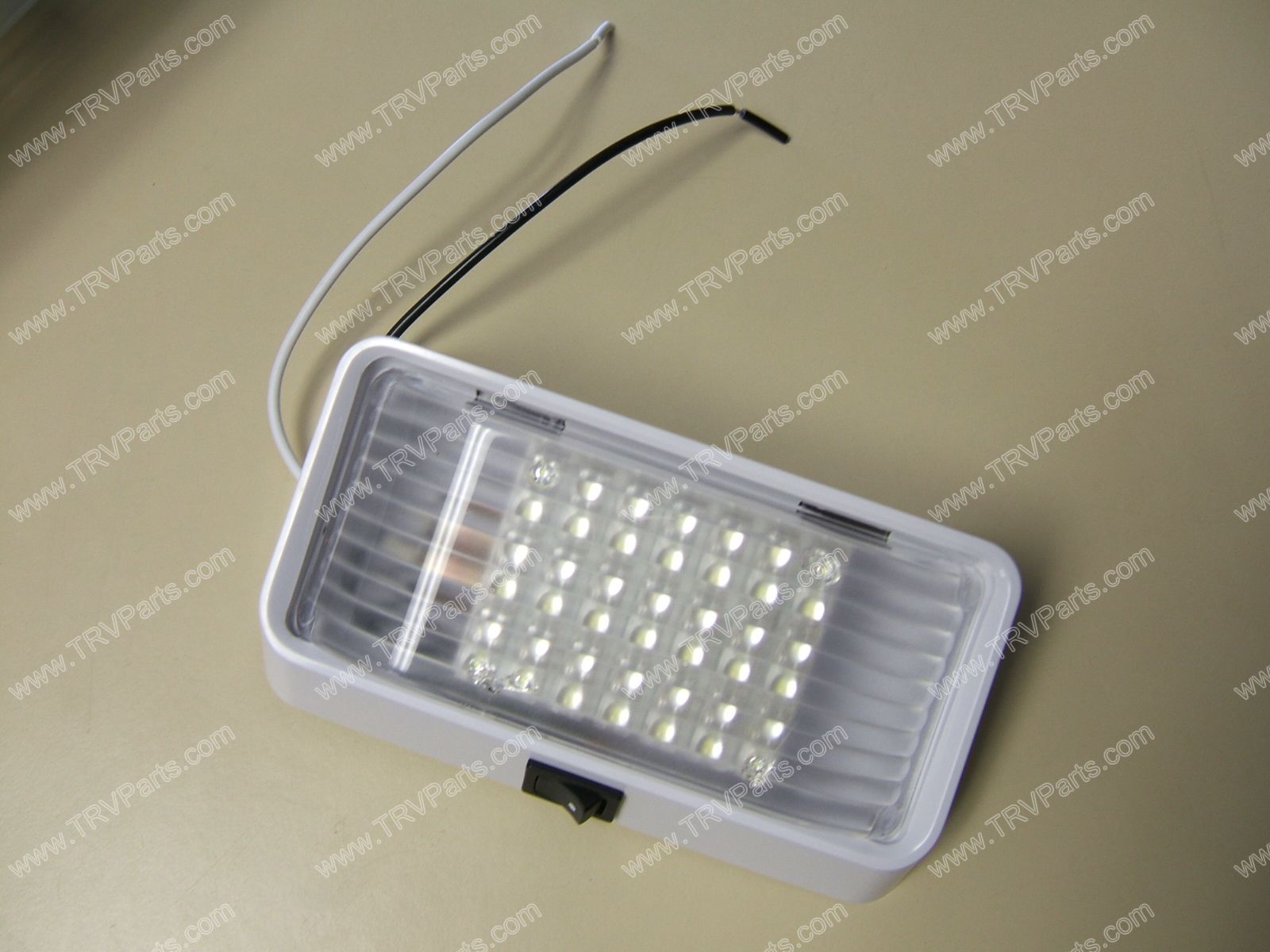 Patio Light 6 by 3.25 in Bright White with switch SKU256