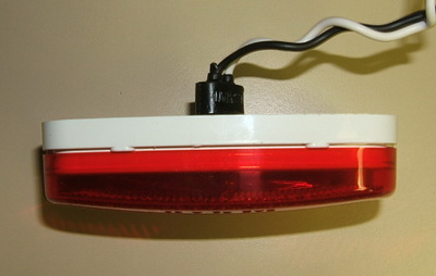 Red Twist-in Bulb Socket Marker Light SKU470 - Click Image to Close