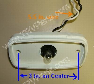 Amber Twist-in Bulb Socket Marker Light SKU418 - Click Image to Close
