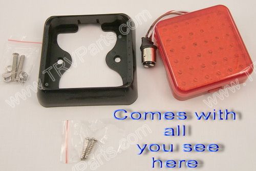 Sealed LED Stop Tail and Turn Light with Mnt Bracket SKU320