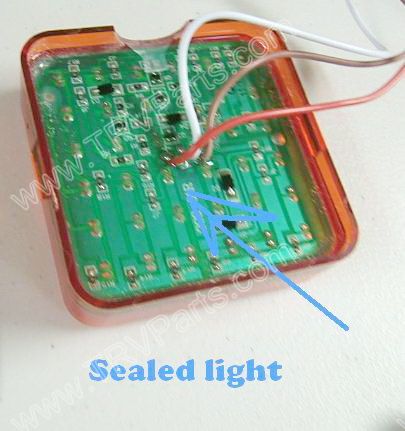 Sealed LED Stop Tail and Turn Light with Mnt Bracket SKU320 - Click Image to Close