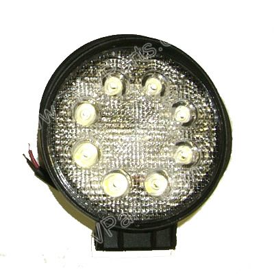 24 watt Bright White LED work light with Mounting Brakt SKU352 - Click Image to Close