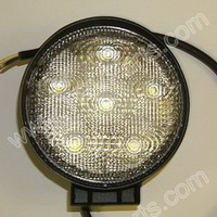 18 watt Bright White LED work light with Mounting Bracket SKU353 - Click Image to Close