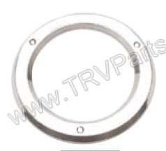 Chrome Bezel for 4 in Tail Light with out visor Sku1955