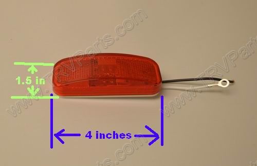 6 Diode Red LED Running or Marker Light SKU446