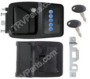 Entry Door Lock w Dead Bolt and Bluetooth sku3330 - Click Image to Close