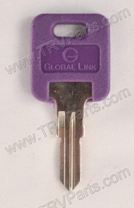 Blank Key for Global Travel Lock SKU2034 - Click Image to Close