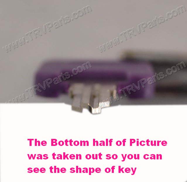 Blank Key for Global Travel Lock SKU2034