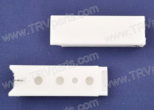 Square Style White Baggage Door Catch SKU920