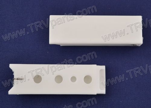 Square Style White Baggage Door Catch SKU920 - Click Image to Close