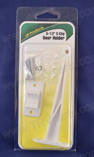 5-1/2 JR Products 10374 C-Clip Door Holder 