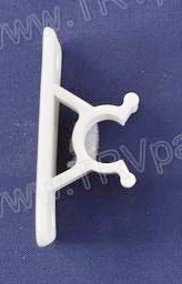 Replacement Socket for C-Clip Door Holder White SKU861 - Click Image to Close