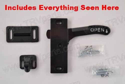 Right Hand Screen Door Latch SKU829 - Click Image to Close
