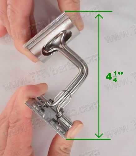 90 Degree T-Style Door Holder Stainless Steel SKU888 - Click Image to Close