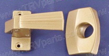Privacy Latch Gold Metal SKU845 - Click Image to Close