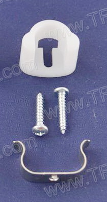 Nylon Friction Catch with Metal Clip SKU737 - Click Image to Close