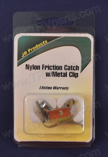 Nylon Friction Catch with Metal Clip SKU737