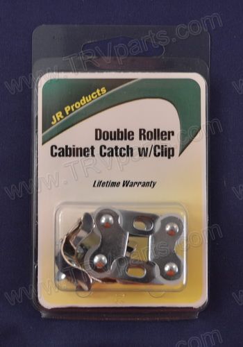 Double Roller Cabinet Catch with Clip SKU738 - Click Image to Close