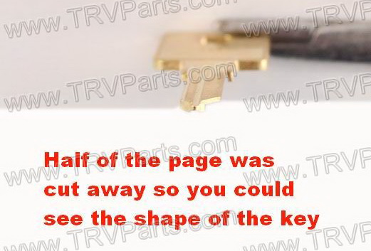 Trimark Blank Key for Lock T505 SKU1188