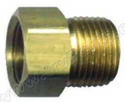 Propane Adapter Fitting Inverted Flare to MPT sku2526 - Click Image to Close