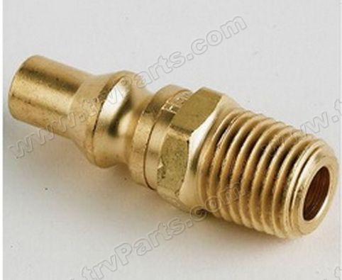 Propane or Natural Gas Male Full Flow Plug sku2462 - Click Image to Close