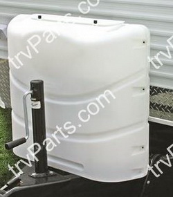 Polar White Polyethylene Cover for 20-30lbs Gas Bottles sku2781
