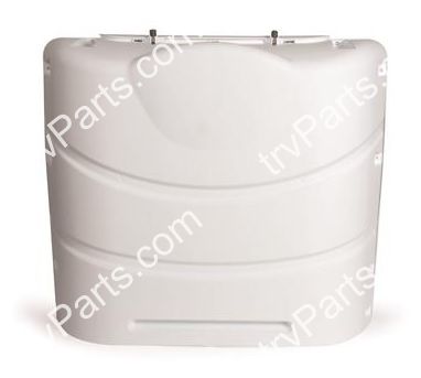 Polar White Polyethylene Cover for 20-30lbs Gas Bottles sku2781