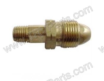 Brass POL Gas Adapter Fitting Large Orifice SKU1984 - Click Image to Close