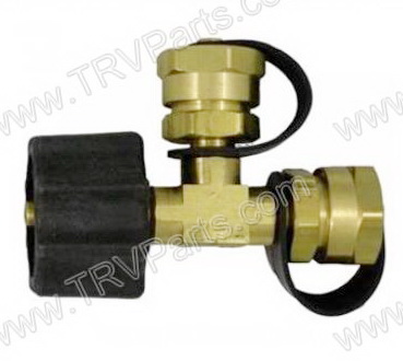 Tee Style Gas Adapter for adding Grill SKU1974
