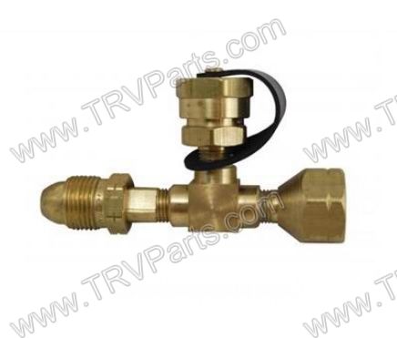 TeeStyle Gas 60 POL Female to Male Adpt for adding Grill SKU1976