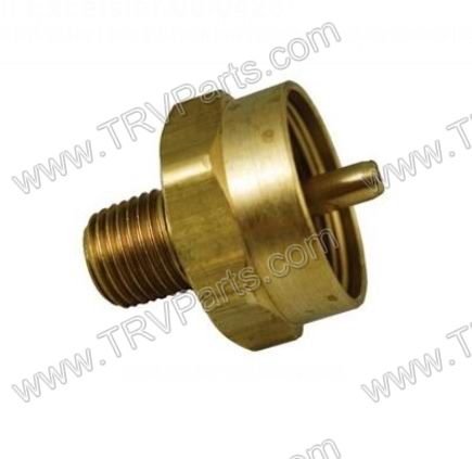 Brass 1 Inch-20 FNPT Inlet x 1/4 Inch MNPT Outlet SKU1987 - Click Image to Close