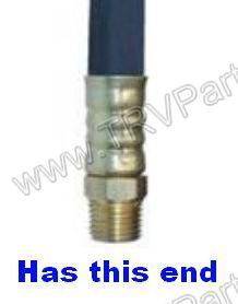 High Pressure 20 in Propane Hose 1/4in Straight End SKU1973 - Click Image to Close