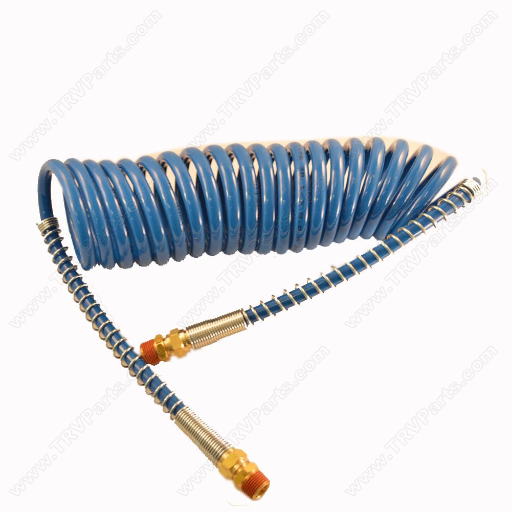 Power Products AirBrake Red and Blues Hoses 15 in Val-End sku475 - Click Image to Close