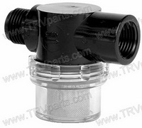 SHURflo Water Pump Strainer .5 Inch Male Pipe Inlet SKU1478 - Click Image to Close