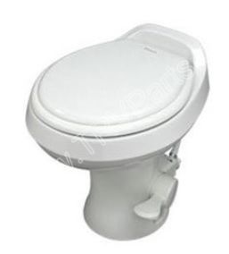 Dometic Toilet Permanent 300 Series Foot Flush Bone sku2706 - Click Image to Close
