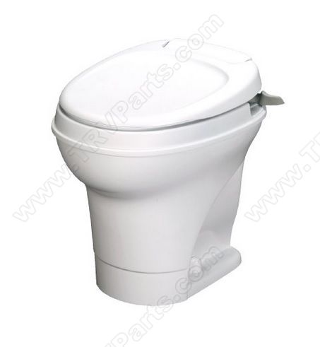 Thetford Aqua-Magic V Toilet High Hand Flush White sku1607 - Click Image to Close