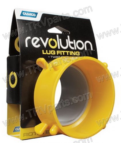CAMCO Revolution SWIVEL Lug Sewer Hose Fitting SKU1026 - Click Image to Close