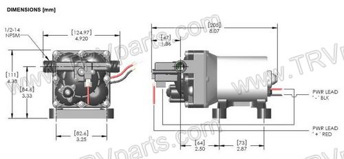 SHURflo Revolution 4008 Water Pump SKU1576